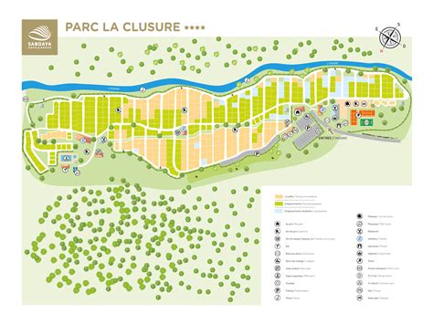 parc la clusure plattegrond|Plattegrond van Bure, België